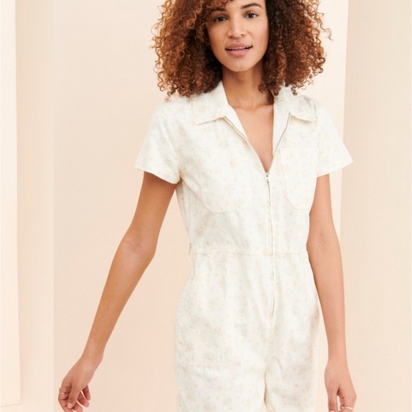 Urban Outfitters Rosetta cotton ditsy floral romper - Picture 6 of 13